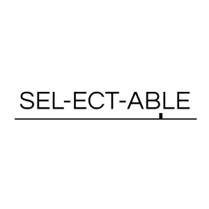 SELECTABLE